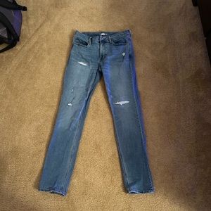 2 pair of slim jeans form old navy 1 pair of khakis from pacsun